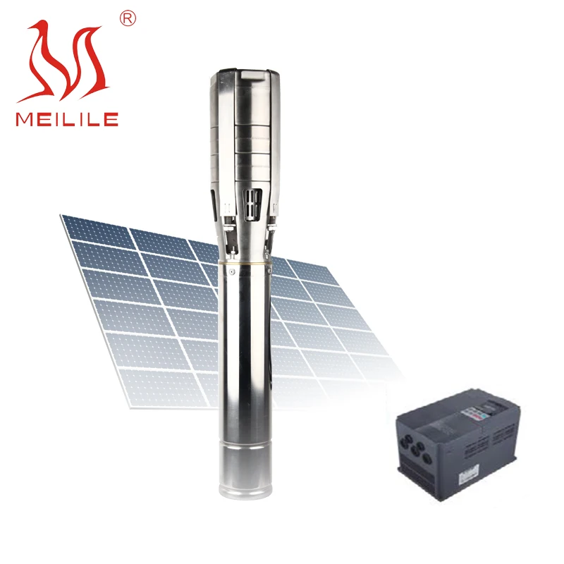 10hp 6inch centrifugal submersible solar water pump 7.5kw solar powered deep well pump for farm irrigation