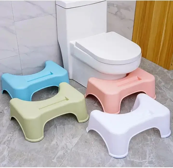 Bathroom Footstool Squat Anti Constipation Artifact Household PLastic Pedal Foldable Baby Potty Step Toilet Stools