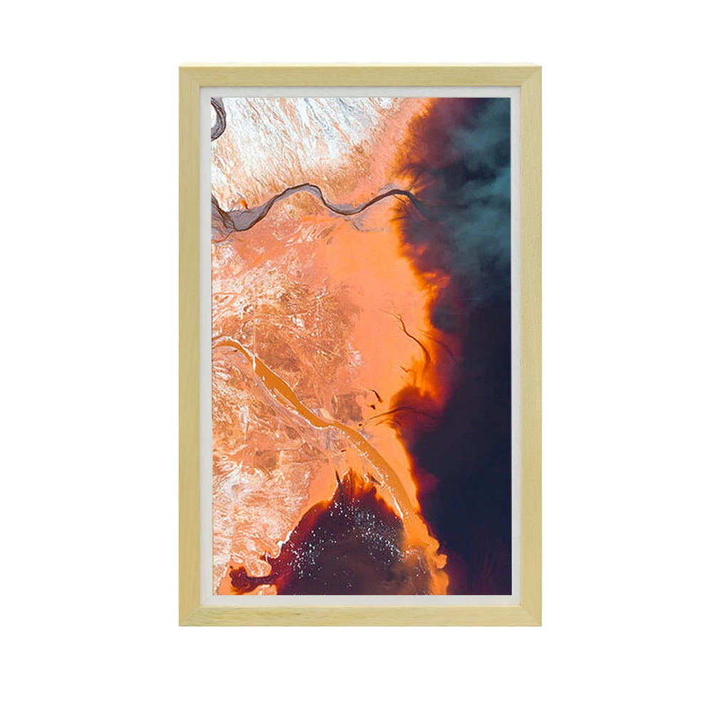 86 inch Large Screen Nft Display Wall Mount 4k Nft Digital Frame For Intelligent Art Museum