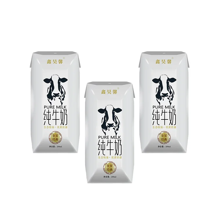 
China Manufacturer Factory Price Pasteurized Milk Cow Pure Milk 