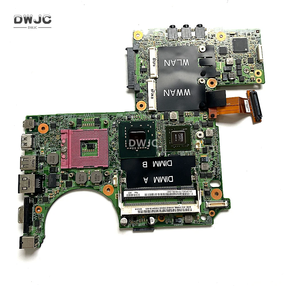 Working Good For Dell XPS M1330 Laptop Motherboard CN-0P083J 0P083J DDR2 With Graphic PM965