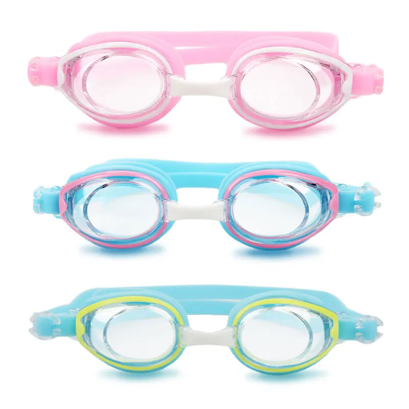 
swim goggles racing Swimming Goggle anti fog protection eye Professional eyewear Waterproof for kids Silicone Swimming Glasses 