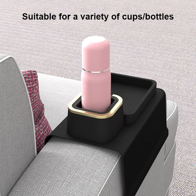 OEM&ODM Non Slip Sofa Cup Holder Easy to Clean Multifunctional Portable Silicone Couch Cup Holder
