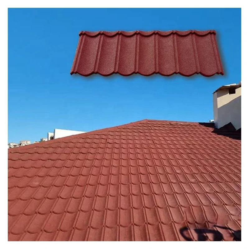 Long Stone Coated Metal Roof Tile Stone Coated Metal Roof Tiles Color Stone Coated Metal Roof Tiles Sheet