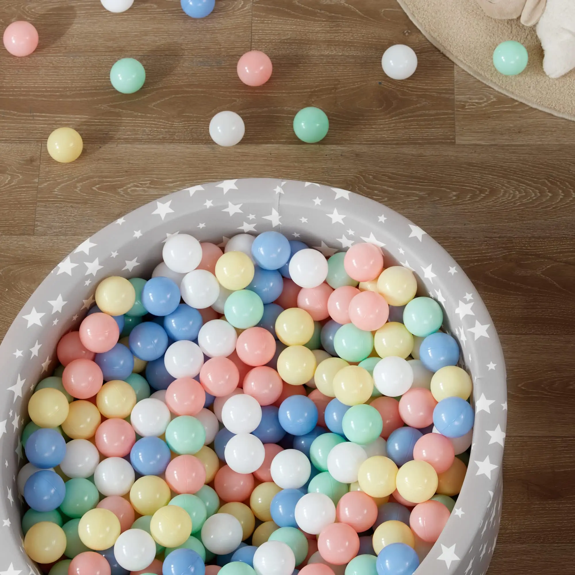 ABST  Children Indoor Playground Toddler Compressing Ball Pit Kids Soft Play Sensory Toys Ball Pool