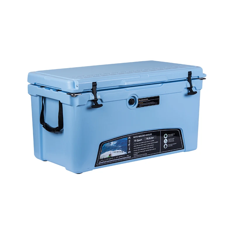 B-75QT factory price cooler rotomolded camping beverage cool box in different size available