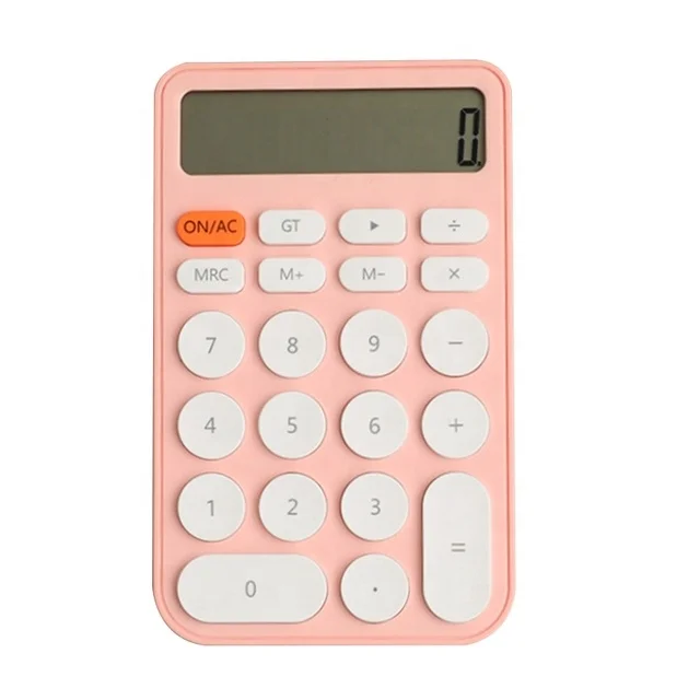 Factory Sale 12 Digits Calculator Learning Calculators Large LCD For Home Office Students Festival Gifts