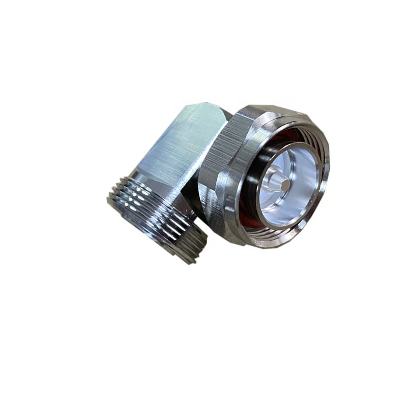  HTMICROWAVE RF Adapter DC - 3GHz 50 ohm Right Angle Connector DIN Male to