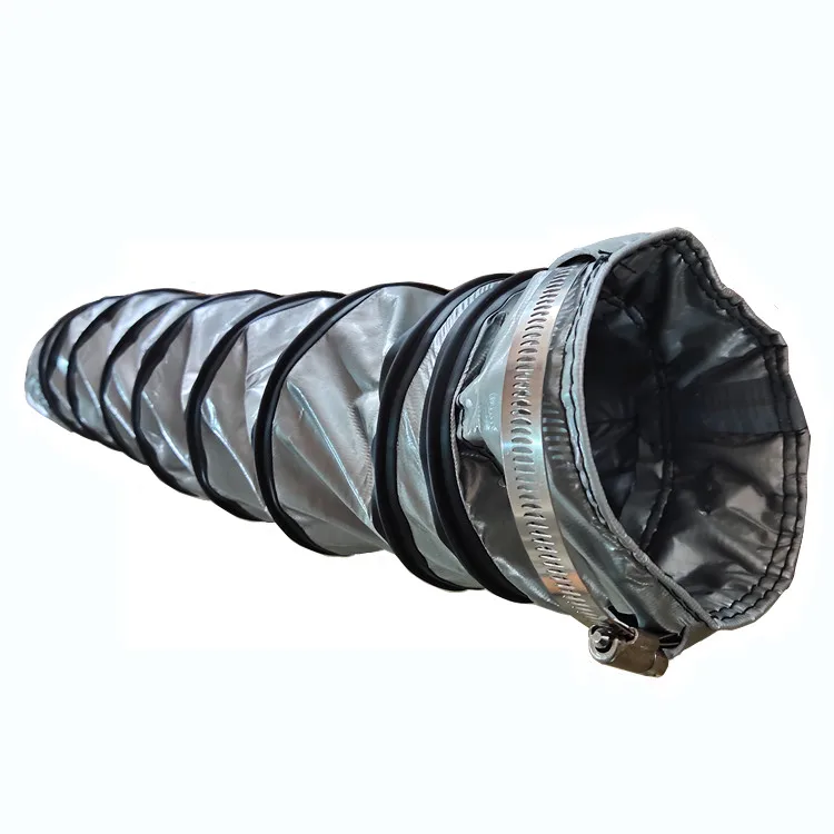 4 inch 100mm diameter PVC Duct Hoses with clamps