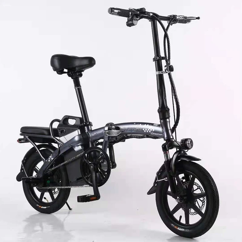 14inch Normal tire electric bike with 750W 48V folding bicycle E-bike mini e-bikes kids electric city bike on sale