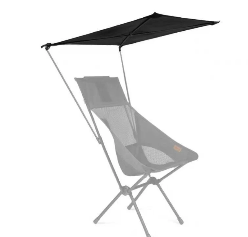 New design Lightweight Camping Sunscreen Canopy foldable Sunshade awning Moon chair exclusive for camping  chair