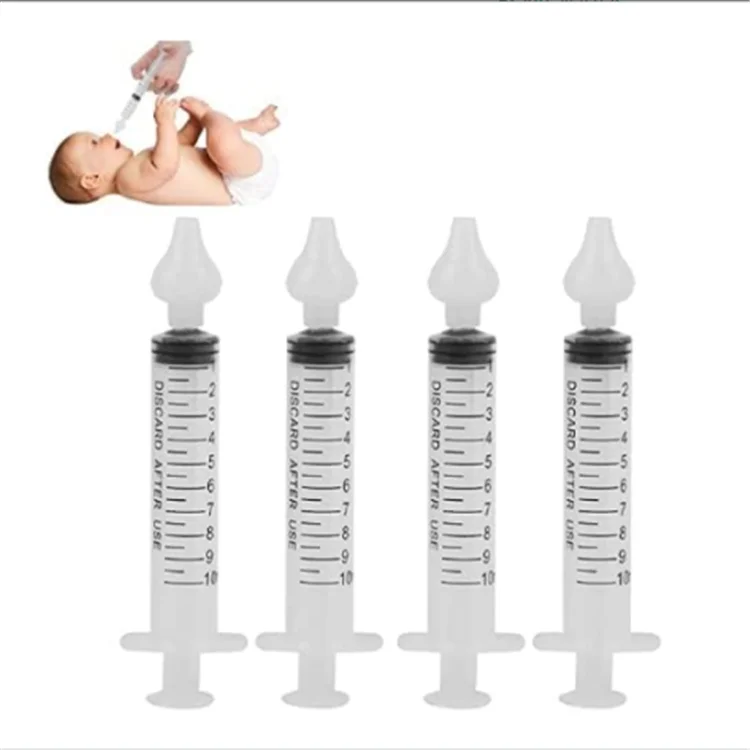 Reusable Professional Syringe Baby Nasal Irrigator Infant Nose Cleaner Rinsing Device Baby Nasal Aspirator