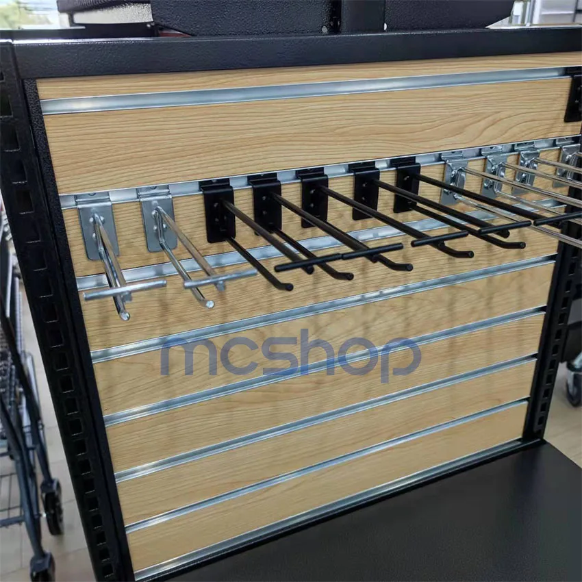 Металлический крючок для дисплея Двойной