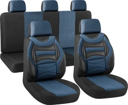 New Style Accessories Universal Leather 9Pcs Four Seasons Business Durable Car Seat Cover