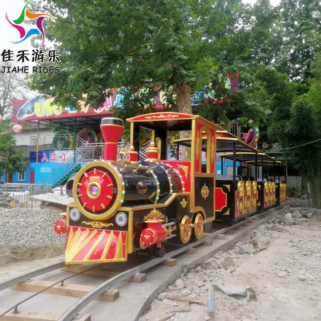Other amusement park products new design amusement park train Retro track train for sale