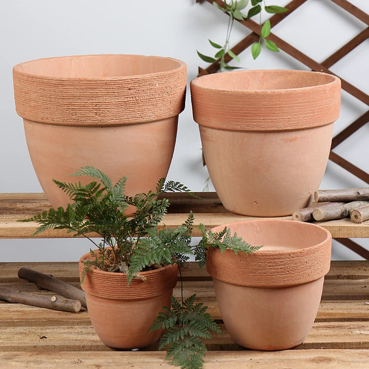 Creative succulent pots gardening modern matt clay ceramic flower plant pot for home decor