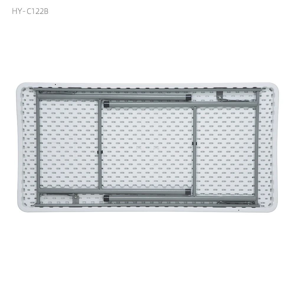 Портативный складываемый круговой 4ft 8 футов пластиковые столы HDPE складные для пикника и