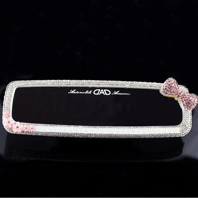 
Decorative bling crystal diamond auto rearview mirror 