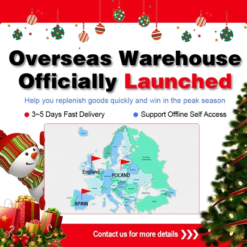 Сублимационные заготовки льняной Рождественский мешок Санта