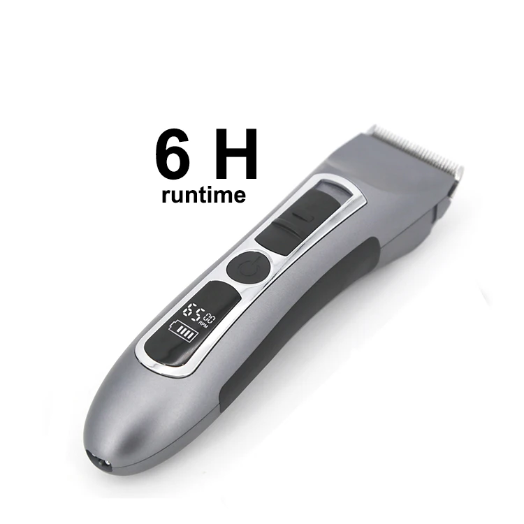 Rucha 6 Hours Using Time Wireless Hair Clipper Maquinas De Cortar Pelo Profesional Brushless Motor Hair Clipper Electric Battery