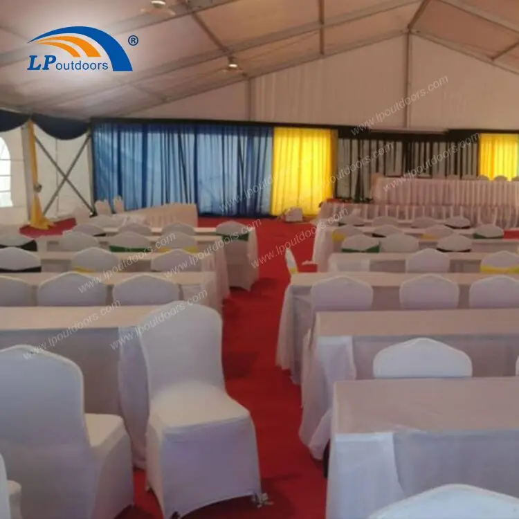 1000 people Outdoor clear span celebration wedding tent for hire events