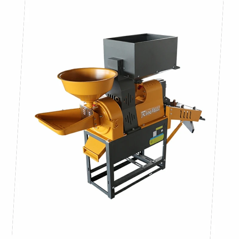 Chinese Factory 6 N 90 Mill Hulling Rice Milling Machine Combined With Grain Grinder