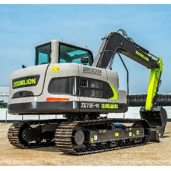 Zoomlion ZE75E-10 hydraulic track yanma bagging small bucket excavator hot sale
