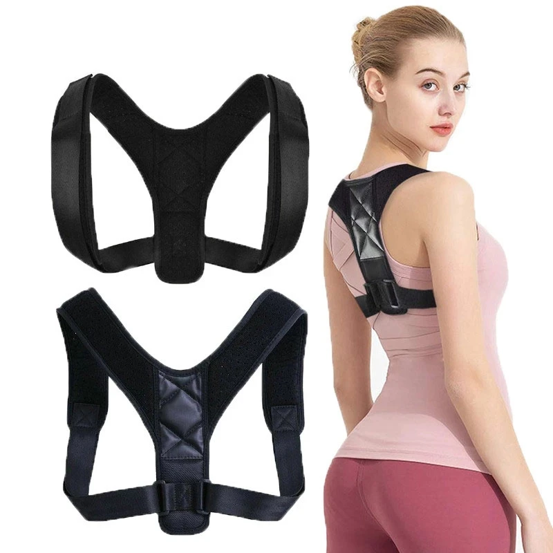 brace supporter shoulder back support belt menwomen braces and support belt shoulder posture shoulder brace