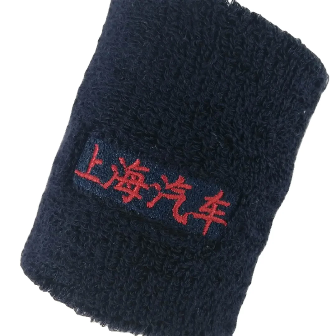 Хлопковая повязка на заказ для настольного тенниса, баскетбола, гольфа, боулинга, спортивного зала, махровое полотенце, повязки на запястье с молнией