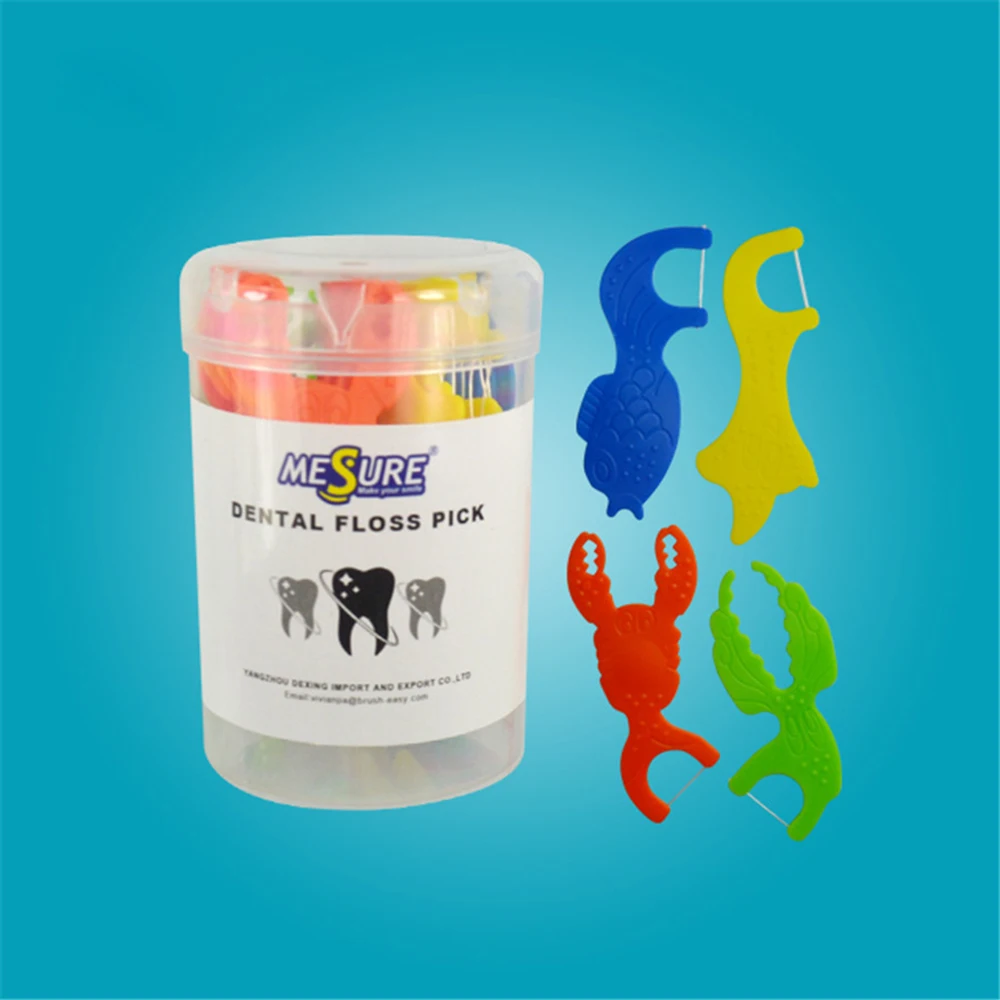 High quality Macromolecule Polyethylene Fiber Stock Wholesale OEM Private Label Bag Dental Floss Pick