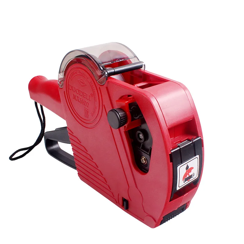 8 Digits Price tag Gun with Sticker Label and 3 Ink Refill Label Maker Numerical Tag Gun for Office Retail Shop Grocery Store