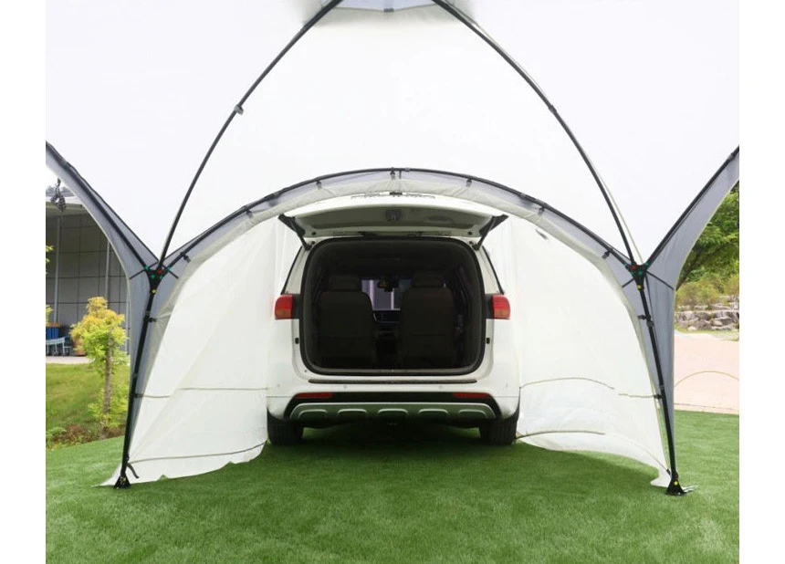 Car tail tarp tent family camping shelter canopy tent
