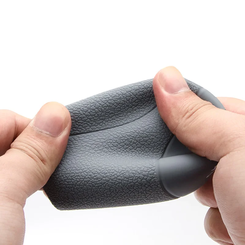 Fashionable Colorful Silicone car gear shift knob cover with massage particles for Volkswagen