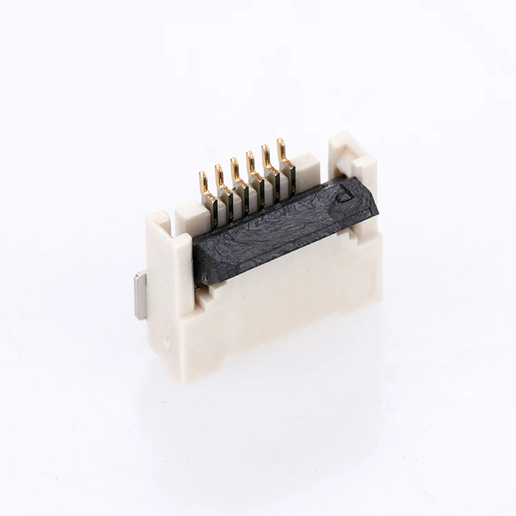6 pin Gold-plated USB Connector for Charger FFC FPC Connector