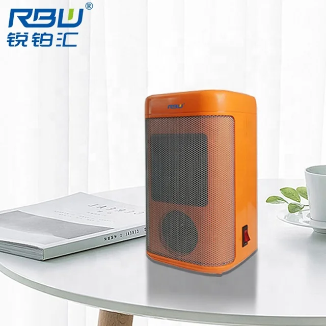 Personal space 3s fast heating bluetooth speaker portable tabletop electric heater