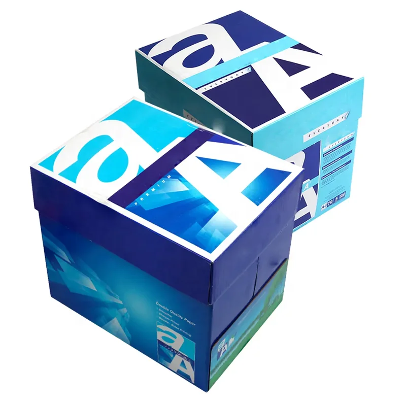 Premium quality A4paper 70/75/80gsm double A4 copy paper manufacturer School& Office Supplies