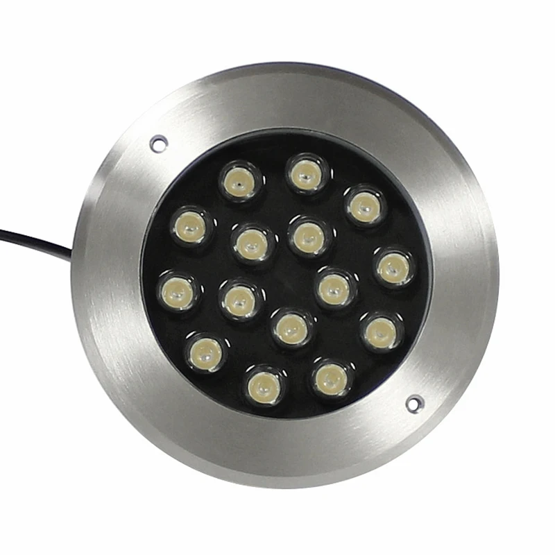  15*1 Вт DMX512 RGB/одноцветная подземная Водонепроницаемая светодиодная лампа 24 В постоянного тока для
