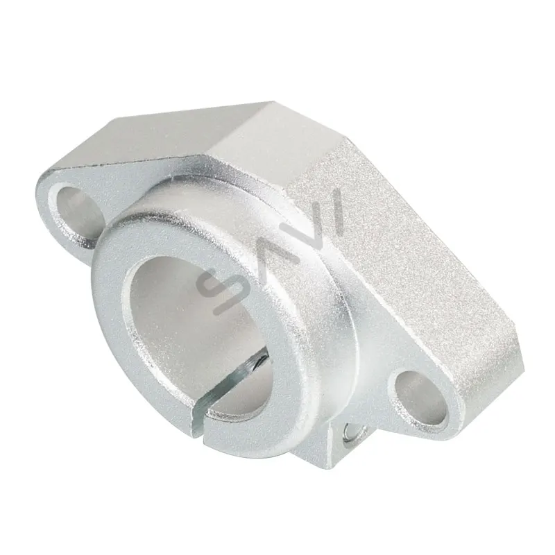SHF Dry Run Linear Guide With Round Flange Flange series shaft support