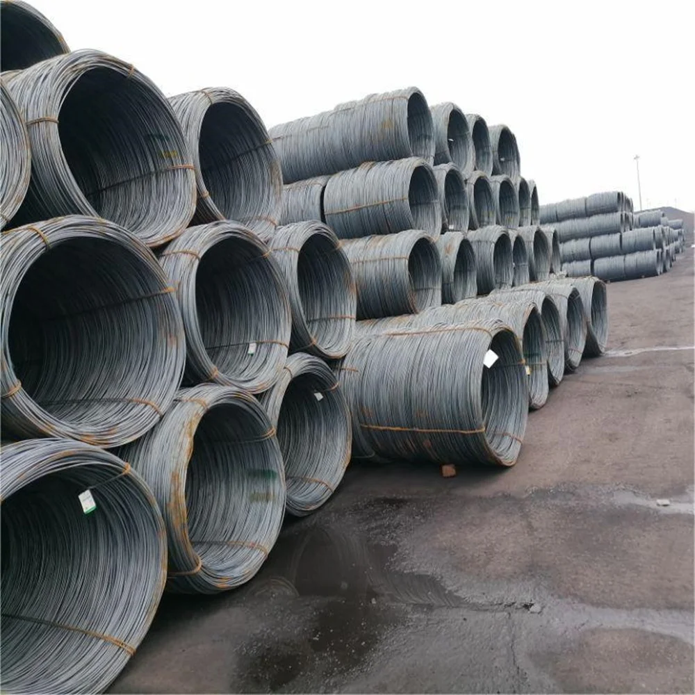 China Manufacturer Sae 1008 Hot Rolled Carbon Steel Wire Rod In Coils