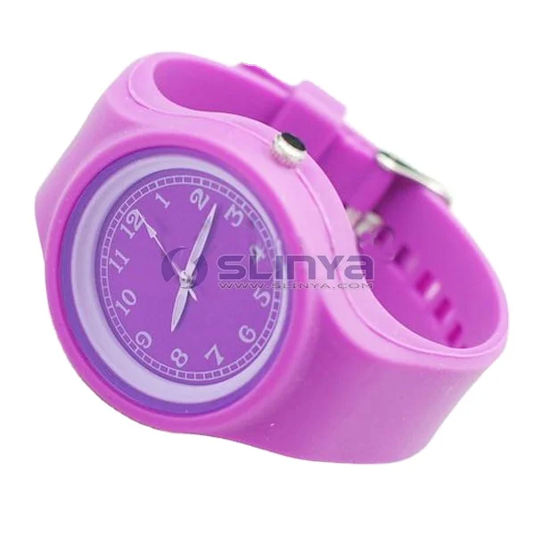 Fashion Stylish Silicone Girl Lady Teenager Jelly Quartz Wrist Watch