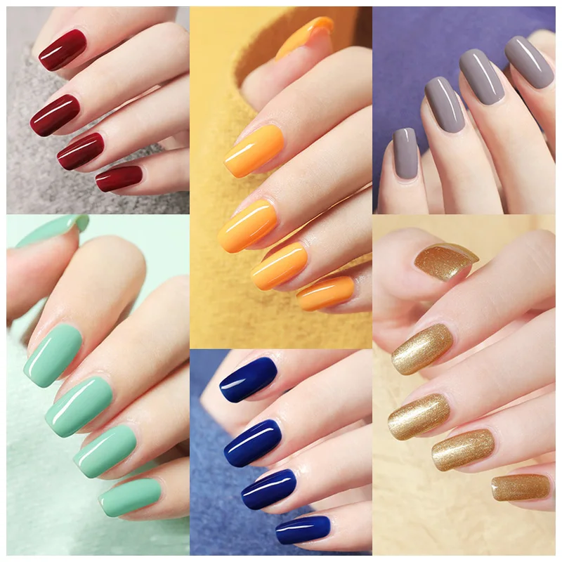 Custom Logo Long Lasting 15ml Gel Polish OEM Soak nail Off Gel Polish Set Wholesale Nail Polish Kit Private Bottle