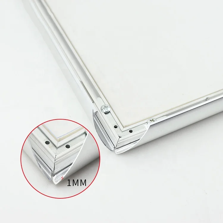 Custom Aluminum Alloy  25mm Metal Outdoor Advertising Poster Frames