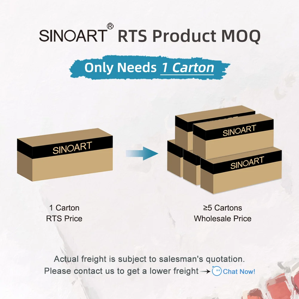 SINOART 4pcs Paste Painting Tool Pottery Clay Silicone Ceramics Tools Artist Silicone Pottery Rib Set