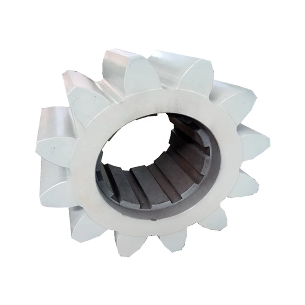 Custom forged large gear sugar mill pinion high quality cnc machining drive steel factory alloy steel big pinion gear