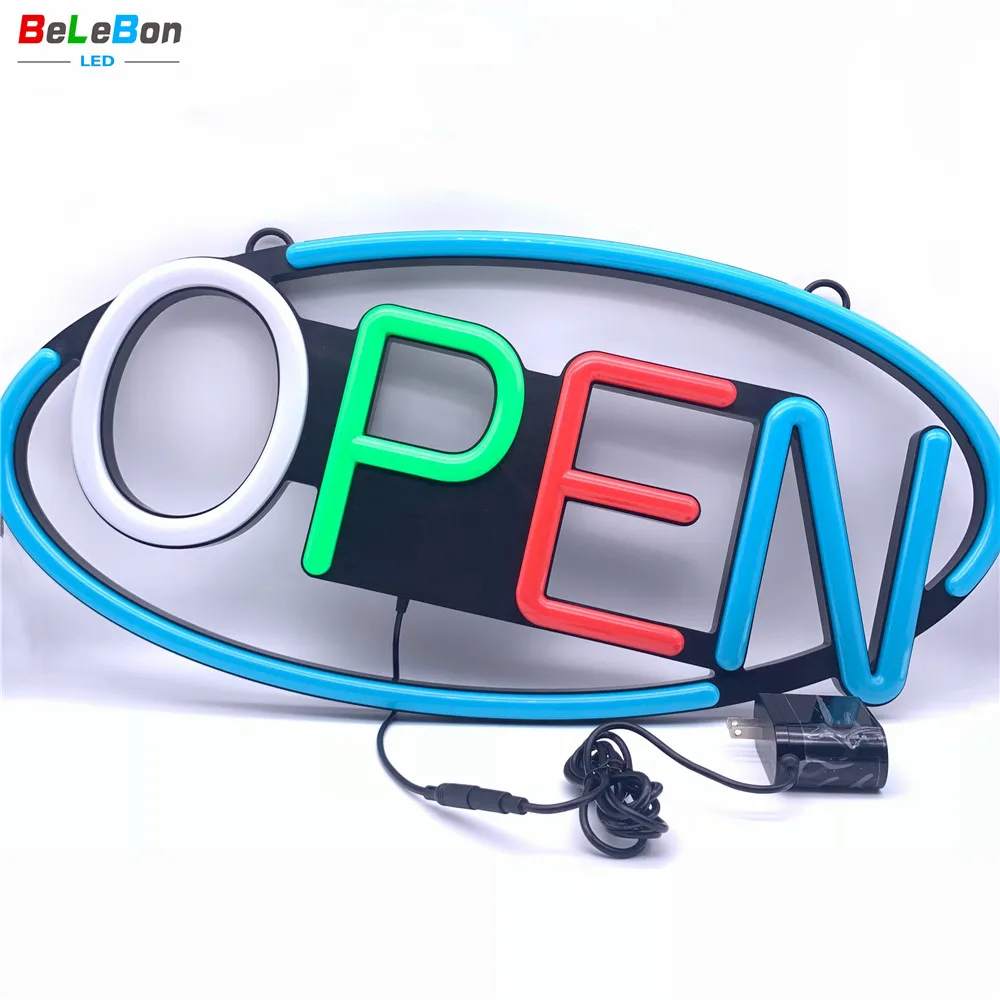 3 years warranty Manufacturer Hot selling Led Advertising Business Signs LED Open Closed Double Sign Letter Open Signs