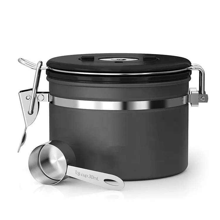 304 Stainless steel adjustable Ceramic core burr hand Black Stainless Steel manual coffee grinder