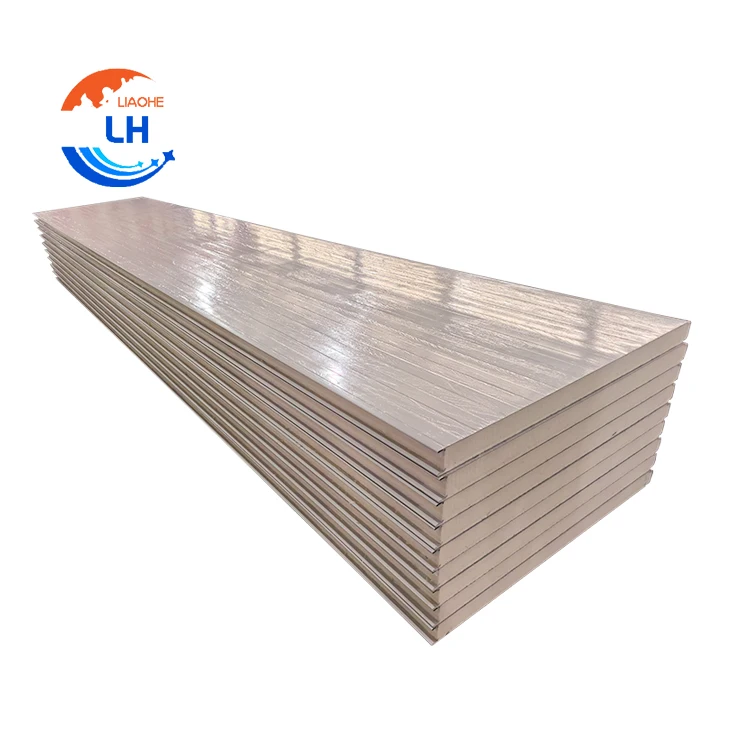 Панели для холодной комнаты наружные настенные панели из минеральной ваты/полиуретановые/pur/pir огнестойкие стен и крыши цена стальной конструкции дома