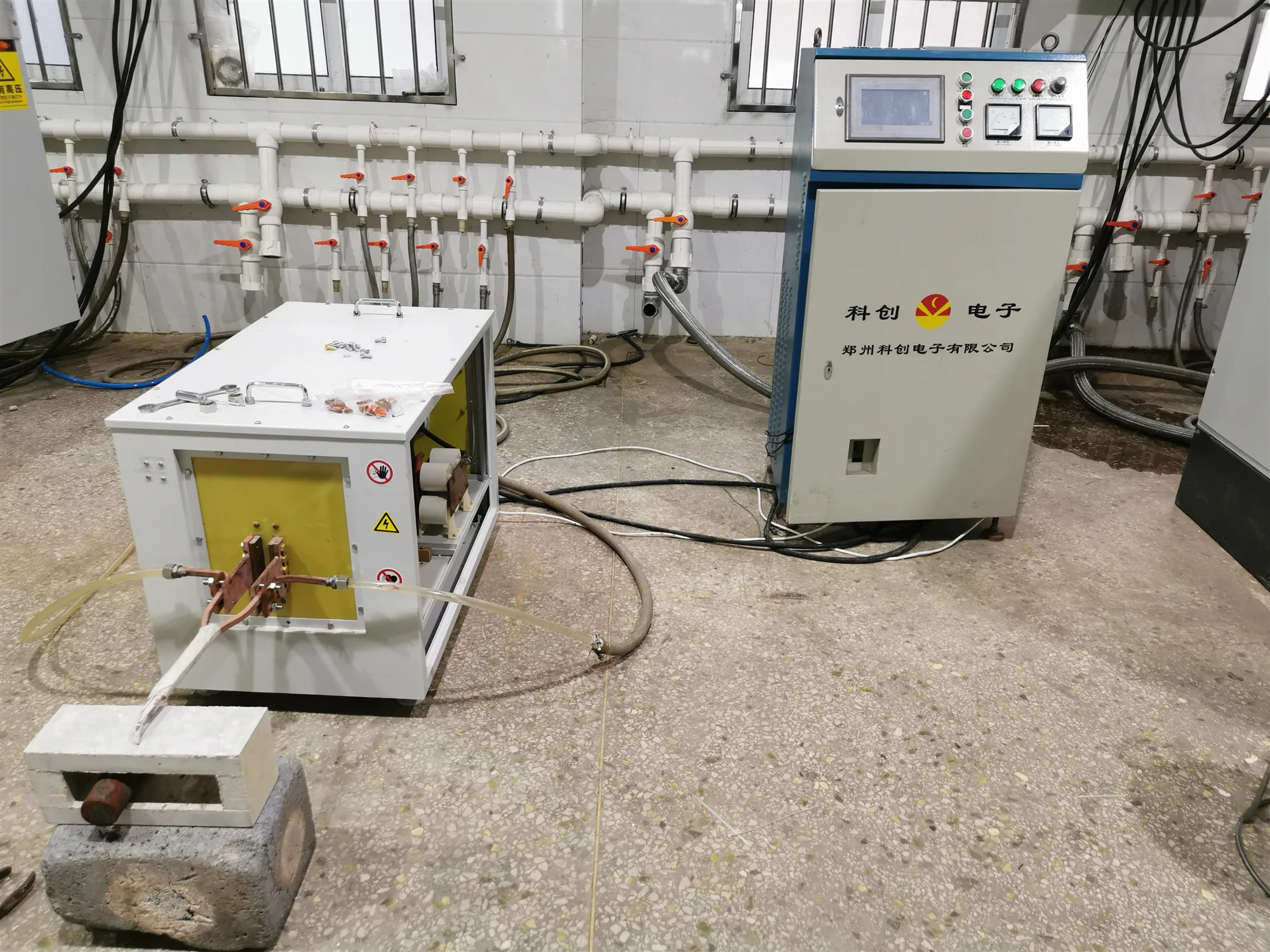 XZG-45/50SCZ  portable superaudio/medium frequency  induction hardening machine 50kw best  induction heater