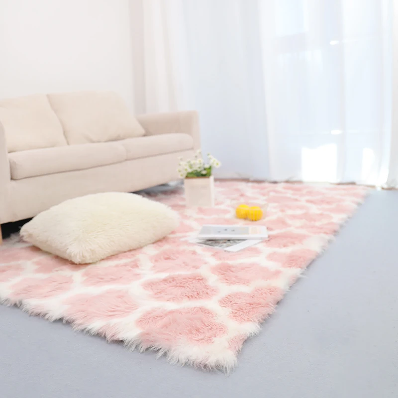 new design  shaggy carpet for living room  fluffy carpets and rugs living room big size