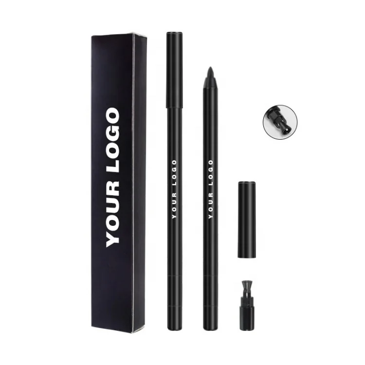 ZHENHAI Private Label Your Logo Waterproof Eyeliner Gel Pencil